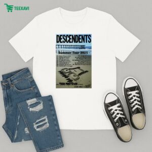 Descendents Summer Tour 2025 Teen Mortgage Liquid Mike T-Shirt