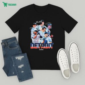 Detroit Tigers MLB Players Series Signatures 2025 T-Shirt