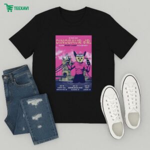 Dinosaur Jr Playing Without A Sound In Its Entirety Uk Tour 2025 Dates T-Shirt
