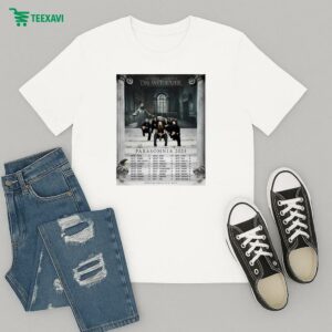 Dream Theater Parasomnia 2025 North America Tour Celebration Of 16th Studio Album Tour Dates T-Shirt