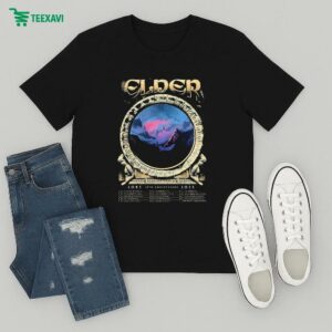 Elder Band Lore 10th Anniversary Tour 2025 North America With Schedule Tour Dates T-Shirt