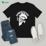 Ella Langley Smoking Section Skull T-Shirt