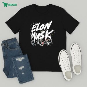 Elon Musk Text Scratchy T-Shirt