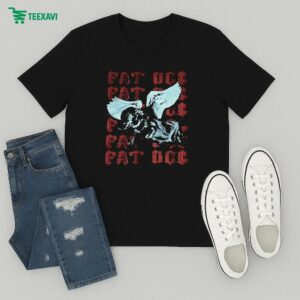 Fat Dog Flying Wings T-Shirt