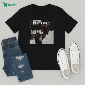 Fka Twigs Eusexua 2025 Tour Dates T-Shirt