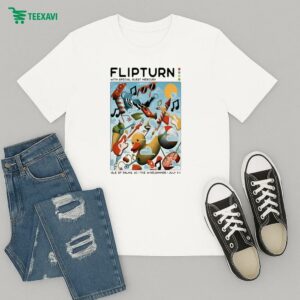 Flipturn July 4-5, 2025 The Windjammer, Isle Of Palms, Sc T-Shirt