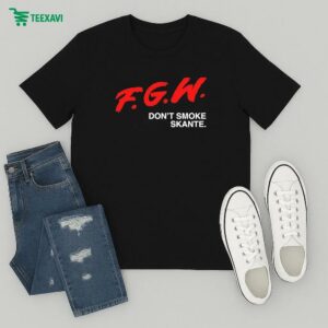 Foos Gone Wild Fgw Don’t Smoke Skante T-Shirt