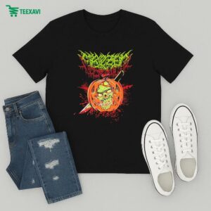 Frozen Souls Pumpkin Skull Knife T-Shirt