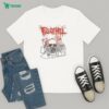 Snoopy And The Peanuts Baltimore Orioles 4th Of July American Flag T-Shirt