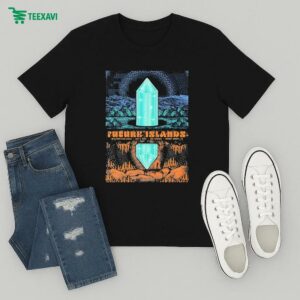 Future Islands In The Caverns With Open Mike Eagle May 2 2025 By Status Serigraph T-Shirt