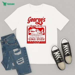 George’s Portobello Fish Bar Serving Fresh Food Anniversary T-Shirt