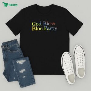 God Bless Bloc Party Spectrum T-Shirt