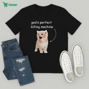 God’s Perfect Killing Machine Cat T-Shirt