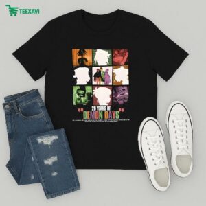 Gorillaz 20 Years Of Demon Days T-Shirt