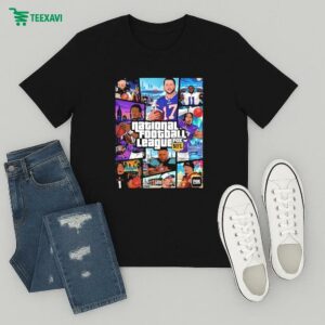 Grand Theft Auto Gta Vi X Fox NFL National Football League 2025 T-Shirt