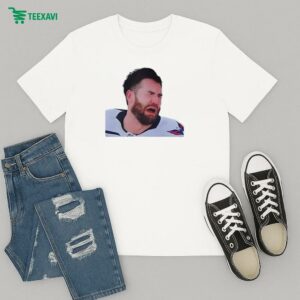 Grant Paulsen Wearing Tom Wilson Crying T-Shirt