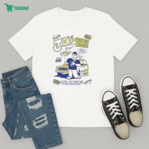 Grateful Shred Jack’s Grilled Cheese Los Angeles Beady N Lot Ready Since 1983 T-Shirt