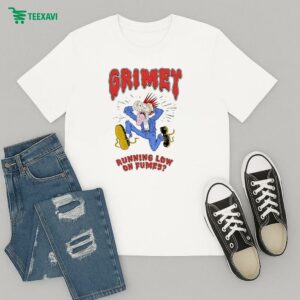 Grimey Running Low On Fumes Stressin T-Shirt