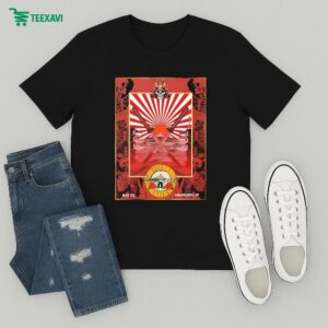 Guns N’ Roses 2025 Tour At Yokohama Japan May 5 2025 Event By Ramiro Samurai T-Shirt