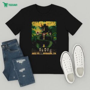 Guns N Roses At Thunderdome Stadium In Bangkok Th On May 13 World Tour 2025 T-Shirt