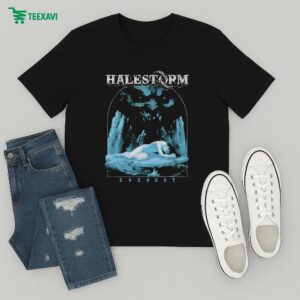 Halestorm Everest Tracklist 2025 T-Shirt