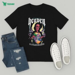 Heaven Is A Place On Earth Death Grim Reaper Disneyland Moon T-Shirt