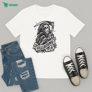 Hellbound Grim Reaper Sindy Sinn T-Shirt
