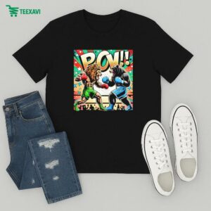 Hit Em Up Battle Of The Beast Lion Vs Bear T-Shirt