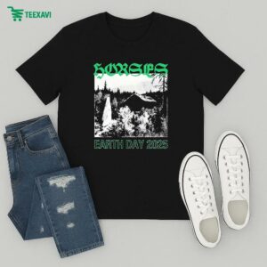 Horses Earth Day 2025 T-Shirt