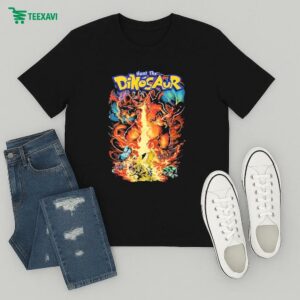 Hunt The Dinosaur Fight The Dinosaur Pokemon Version T-Shirt