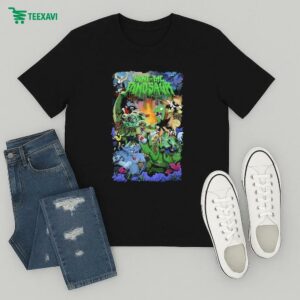 Hunt The Dinosaur Fight The Dinosaur Tour Dates 2025 T-Shirt