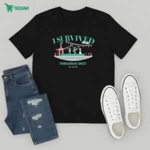 I Survived The Miku Lookalike Contest New York 2025 T-Shirt