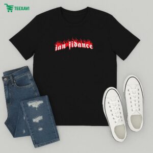Ian Fidance Flames Logo T-Shirt