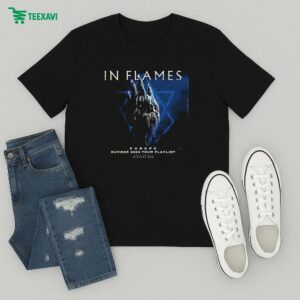 In Flames Europe Summer Tour 2025 Machine Head In The Spring T-Shirt