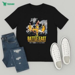 Indiana Pacers Battle For The Eastern Conference Finals 2025 Nba Playoffs T-Shirt