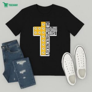 Indiana Pacers I Can Do All Things Through Christ All Things Through Who Gives Me Strengthens Me T-Shirt
