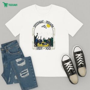 Indianapolis Motor Speedway Indiana 2025 Indy 500 Deco Flyover T-Shirt