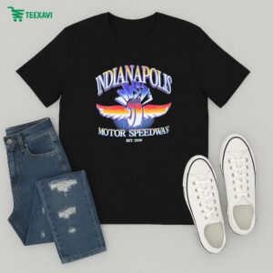Indianapolis Motor Speedway Wing And Wheel Est 1909 T-Shirt