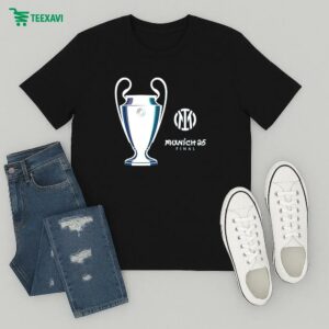 Inter Milan Munich 25 Ucl Final Uefa T-Shirt