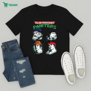 Italian Renaissance Painters Teenage Mutant Ninja Turtles T-Shirt
