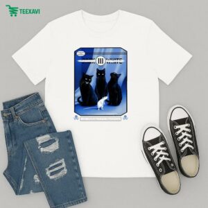 Jack White For Music Show Tonight At Hollywood Palladium In Los Angeles Ca On May 12 2025 Featuring The Schizophonics Cats T-Shirt