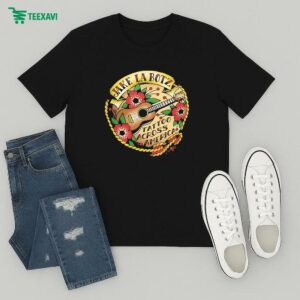 Jake La Botz Tattoo Across America Guitar T-Shirt