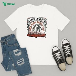 Jake La Botz Tattoo Across America Tour Skeleton T-Shirt
