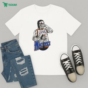 Jalen Brunson Three Point Celebration Natives New York Knicks T-Shirt