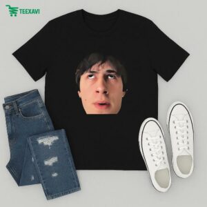 James Clark Looking Up Face T-Shirt