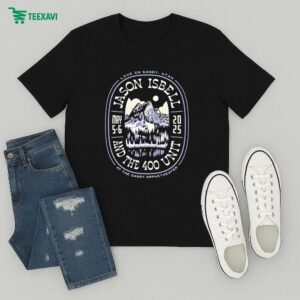 Jason Isbell And The 400 Unit May 5-6 2025 Sandy Amphitheater, Sandy, Ut Mountain T-Shirt