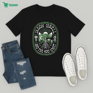 Jason Isbell And The 400 Unit Outlaw Field At The Idaho Botanical Garden Boise, Id May 17 2025 Tour T-Shirt