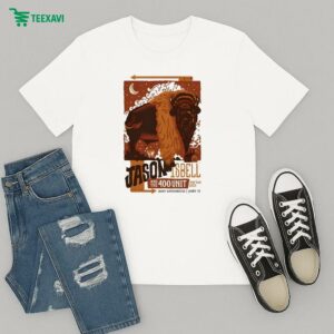 Jason Isbell And The 400 Unit Tour At Sandy Amphitheater In Sandy Ut On May 5-6 2025 Buffalo Bison T-Shirt