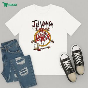 Jd Vance Pope Slayer Band Swords T-Shirt