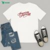 Notre Dame Fighting Irish Teach Love Inspire Teaching Is A Work Of Heart Apple T-Shirt